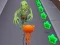 Permainan Angry Cat Run Zombies Alley secara online