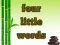 Permainan Four Little Words secara online