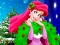 Permainan Ariel The Little Mermaid Christmas Dres Up secara online