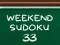 Permainan Weekend Sudoku 33 secara online