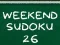 Permainan Weekend Sudoku 26 secara online