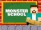 Permainan Monster School: Roller Coaster & Parkour secara online
