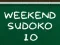 Permainan Weekend Sudoku 10 secara online