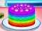 Permainan Cooking Rainbow Cake secara online