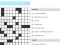 Permainan LA Times Crossword secara online