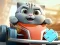 Permainan Jigsaw Puzzle: Cat Racing Driver secara online