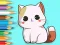 Permainan Coloring Book: Cute Kitten secara online