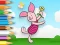Permainan Coloring Book: Piglet Holds Toy Windmill secara online