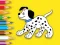 Permainan Coloring Book: Cute Spotted Dog secara online