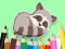 Permainan Coloring Book: Baby Raccoon secara online