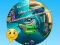 Permainan Round Jigsaw Puzzle Collect Pictures of Funny Ocean Inhabitants secara online