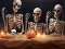 Permainan Halloween Skeleton Colony Escape secara online
