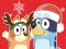 Permainan Jigsaw Puzzle: Bluey Christmas Gift secara online