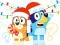 Permainan Kids Quiz: Bluey Christmas Quiz secara online