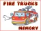 Permainan Fire Trucks Memory secara online