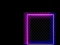 Permainan Neon square Rush secara online