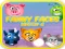 Permainan Funny Faces Match-3 secara online