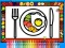 Permainan Color and Decorate Dinner Plate secara online