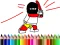Permainan Back To School: Hero Coloring Book secara online