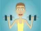 Permainan Muscle Clicker secara online