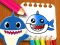 Permainan Baby Shark Coloring Book secara online