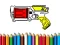 Permainan Back To School: Nerf Coloring Book secara online