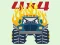 Permainan Monster Trucks Coloring Pages secara online