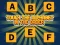 Permainan Touch The Alphabet In The Oder secara online