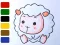 Permainan Baby sheep ColoringBook secara online