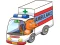 Permainan Cartoon Ambulance Puzzle secara online