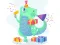 Permainan Dino Party Jigsaw secara online