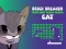 Permainan Brick Breaker Chipi Chipi Chapa Chapa Cat secara online