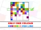 Permainan Only one color per line secara online