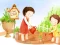 Permainan Cartoon Childrens Day Puzzle secara online