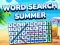 Permainan Word Search Summer secara online