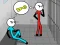 Permainan Crazy Stickman Escape secara online