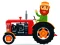 Permainan Cartoon Farm Traktors secara online