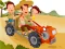Permainan Cartoon Tractor Puzzle secara online