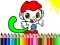 Permainan Back To School: Monkey Coloring secara online