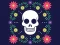 Permainan Colorful Skull Jigsaw secara online