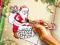 Permainan Santa Christmas Coloring secara online