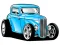 Permainan Hot Rod Coloring secara online