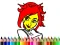 Permainan Back To School: Cute Girl Coloring secara online