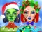 Permainan Ellie Christmas Makeup secara online