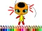 Permainan Back To School: Dotted Girl Coloring secara online