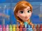 Permainan Anna Frozen Coloring secara online
