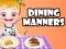 Permainan Baby Hazel Dining Manners secara online