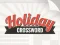 Permainan Holiday Crossword secara online