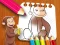 Permainan Curious George Coloring Book secara online