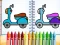 Permainan Cute Bike Coloring Book secara online